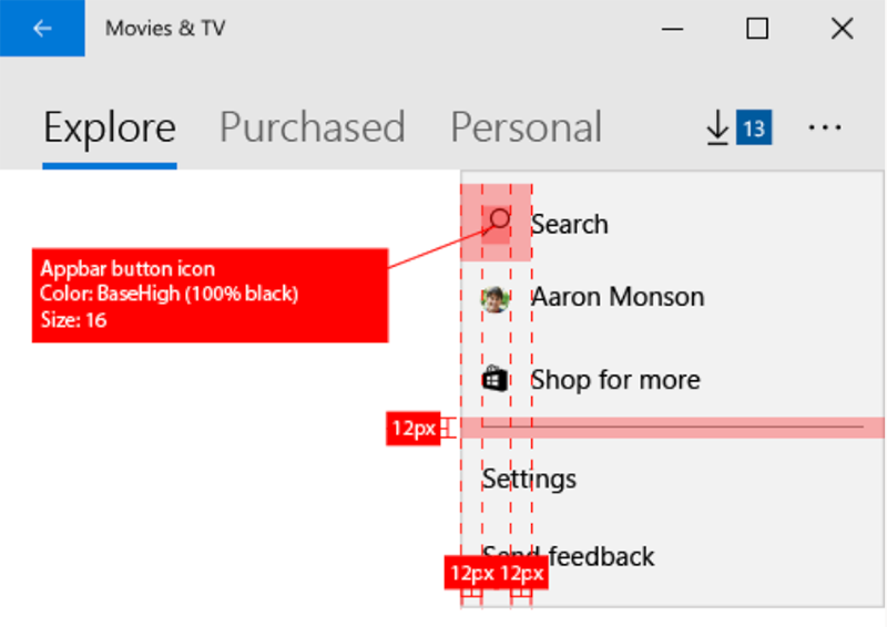 Movies & TV nav