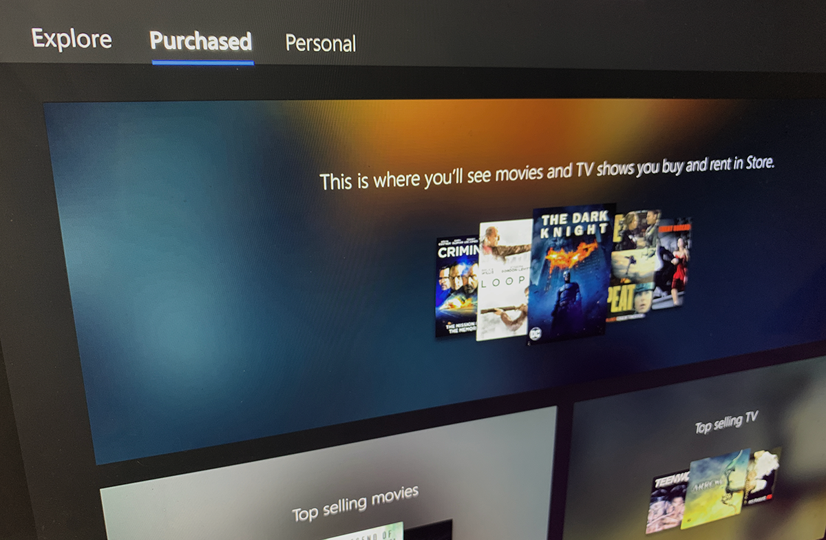 Movies & TV Purchased