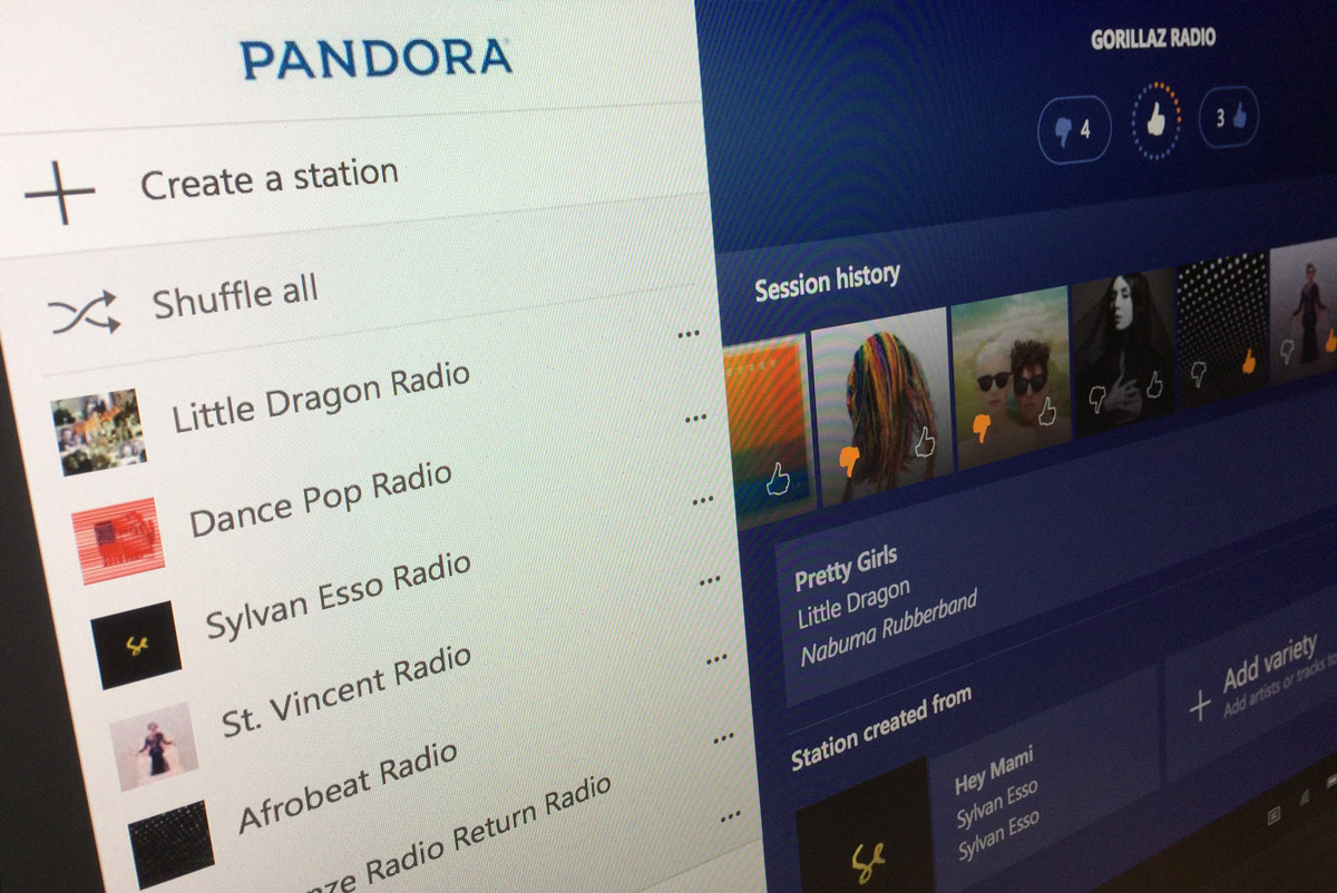 Pandora tablet